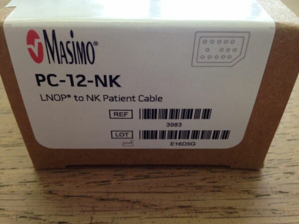 MASIMO 3983 LNOP to NK Patient Cable, 12Ft/3.7m