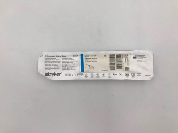 STRYKER 0375-552-000 Formula Resector Cutter, Disposable Arthroscopic Blade 5.0x125mm