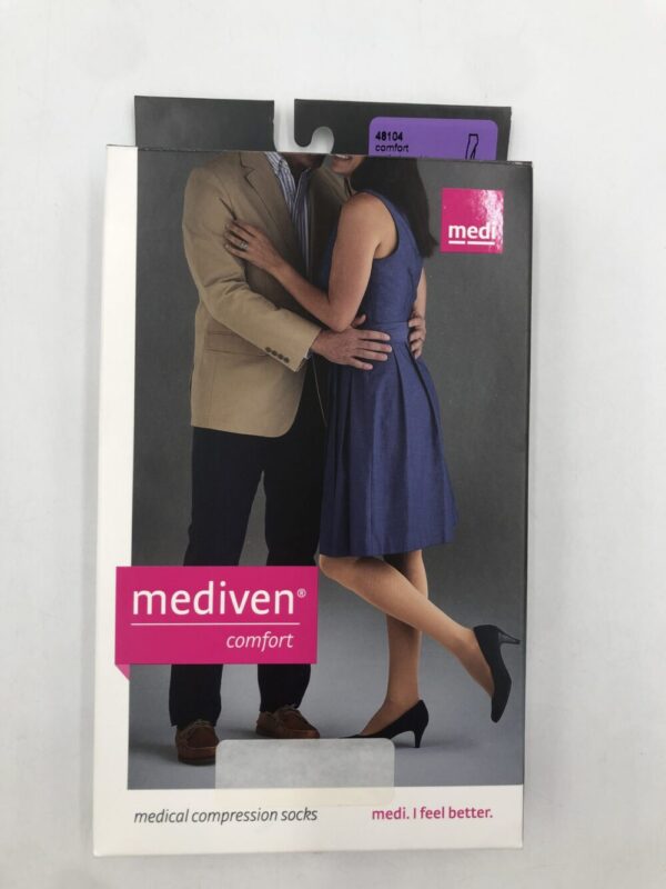 Mediven 48104 Compression Stockings Comfort Calf Closed Toe Natural 30-40 Size IV