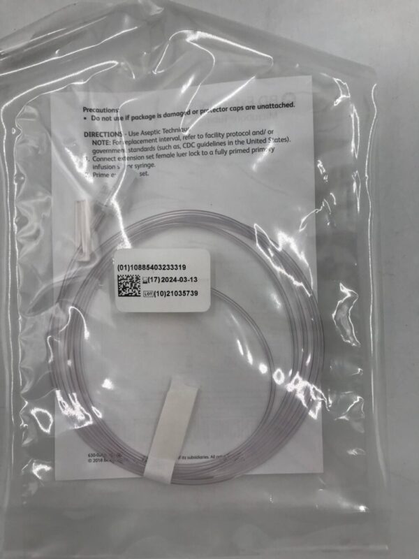 BD 30914 Microbore Tubing ≈.055ml; ≈ 152cm (60in)