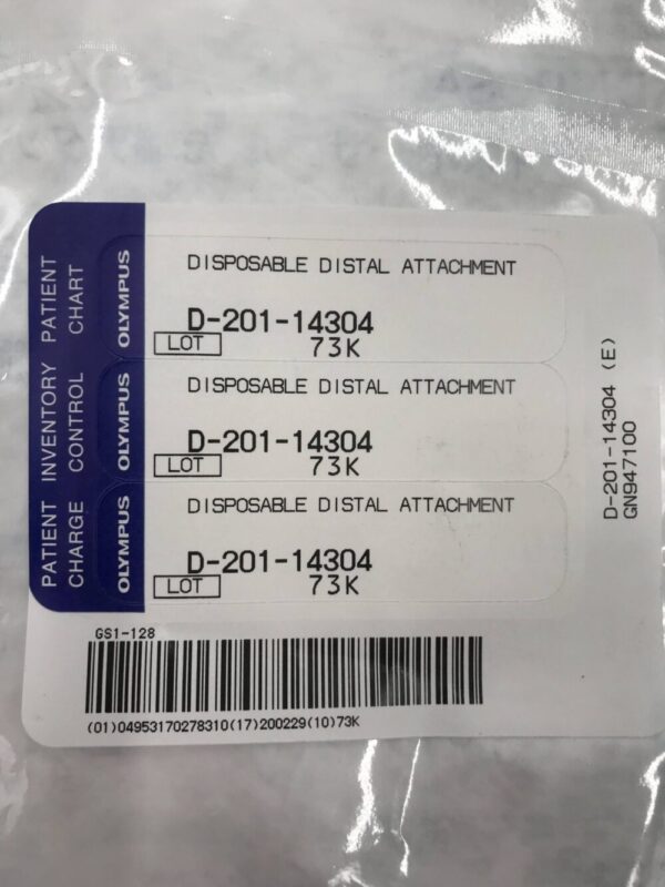 Olympus D-201-14304 Disposable Distal Attachment 15.0mm (X)