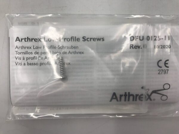 Arthrex AR-8835-16 Low Profile Screw SS 3.5 x 16mm Cortical