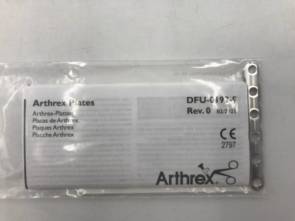 Arthrex AR-8943T-06 Locking Third Tubular Plate SS 6H