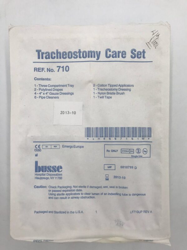 Busse 710 Tracheostomy Care Set (X)