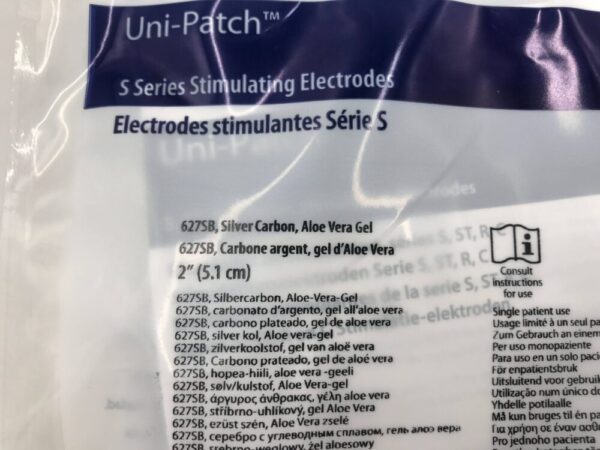 Covidien EP85340 Uni-Patch S Series Stimulating Electrodes 2" (4/Pack) (X)