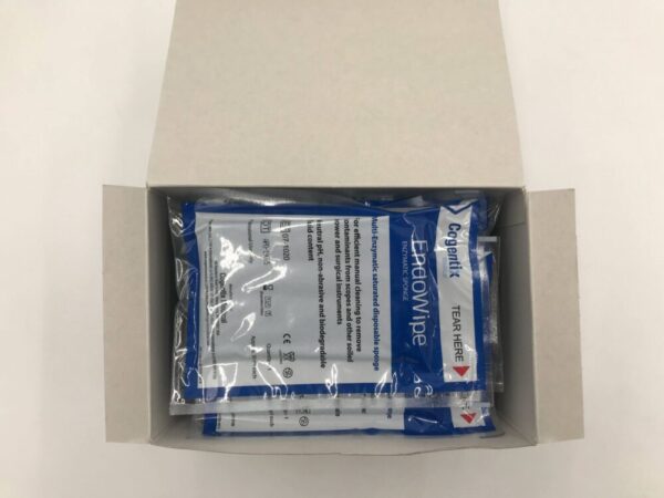 Cogentix 07-1020 EndoWipe Multi-Enzymatic Saturated Disposable Sponge (18/Box) (X)