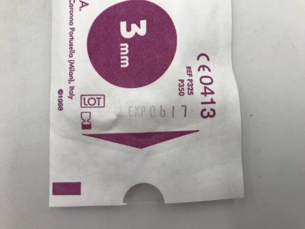 Acuderm P325 Acu Punch Biopsy Punch 3mm (9/Lot) (X) 