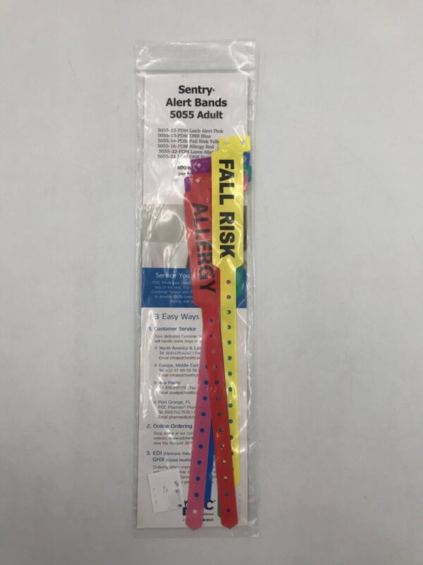 PDC 5055 Sentry Alert Bands Adult WristBands