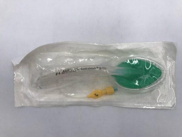 SourceMark M0322 Silicone Single Use Laryngeal Mask Airway 4.0 (X)