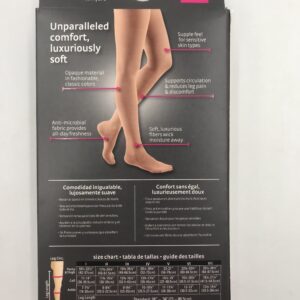 Mediven 43402 Compression Stockings Sheer & Soft Panty Closed Toe Natural  Size II 20-30 - GB TECH USA
