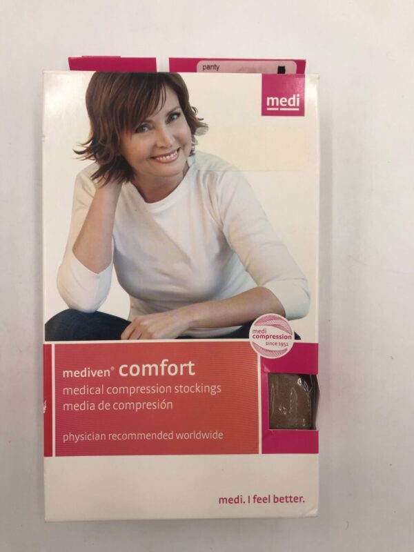 Mediven 46901 Compression Stockings Comfort Panty Closed Toe Natural Size I 20-30