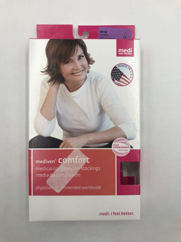 Mediven 48106 Compression Stockings Comfort Calf Closed Toe Natural 30-40 Size VI