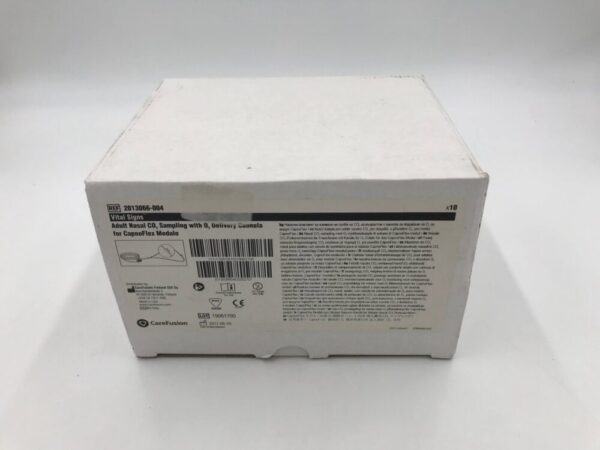 CareFusion 2013066-004 Vital Signs Adult Nasal CO2 Sampling with Oxigen Delivery Cannula for CapnoFlex Module (10/Box)