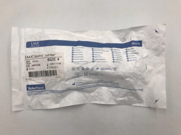 TELEFLEX 1E5040 LMA Gastro Cuff Pilot Laryngeal Mask Airway Size4 (X)