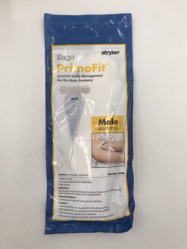 SAGE 5404 PrimoFit External Urine Management for the Male Anatomy (40/Case)