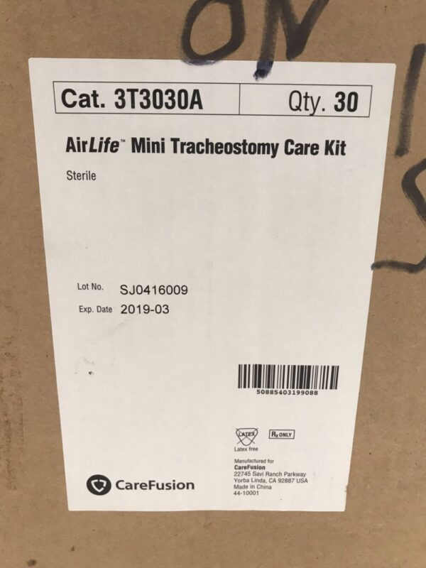 CareFusion 3T3030A AirLife Mini Tracheostomy Care Kit (30/Case) (X)