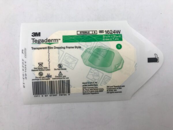3M 1624W Tegaderm Transparent Film Dressing Frame Style 6cm X 7cm(100/Bag) (X)