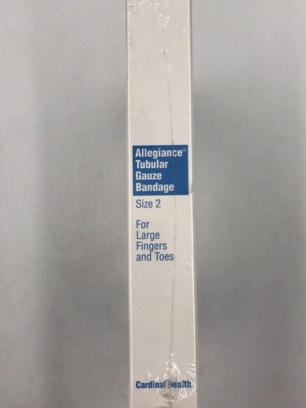 Cardinal Health C15510-220 Allegiance Tubular Gauze Bandage Size 2 (1" x 50yd)