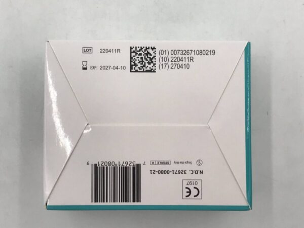 MediCore 8021 Novaplus Pressure Activated Safety Lancets 30G Needle 1.6mm Depth (100/Box)