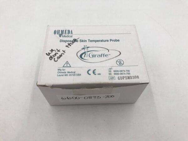 Ohmeda Medical 6600-0873-700 Giraffe  Disposable Skin Temperature Probe (10/Box)