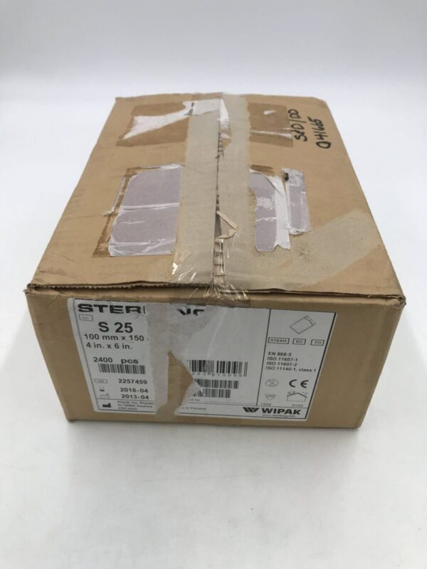 WIPAK S25 Steriking Sterilization Heat Seal Pouch 4in x 6in (2400/Case)(X)