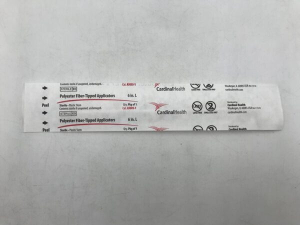 CARDINAL HEALTH A5005-1 Polyester Fiber-Tipped Applicators 6in (100/Box)(X)