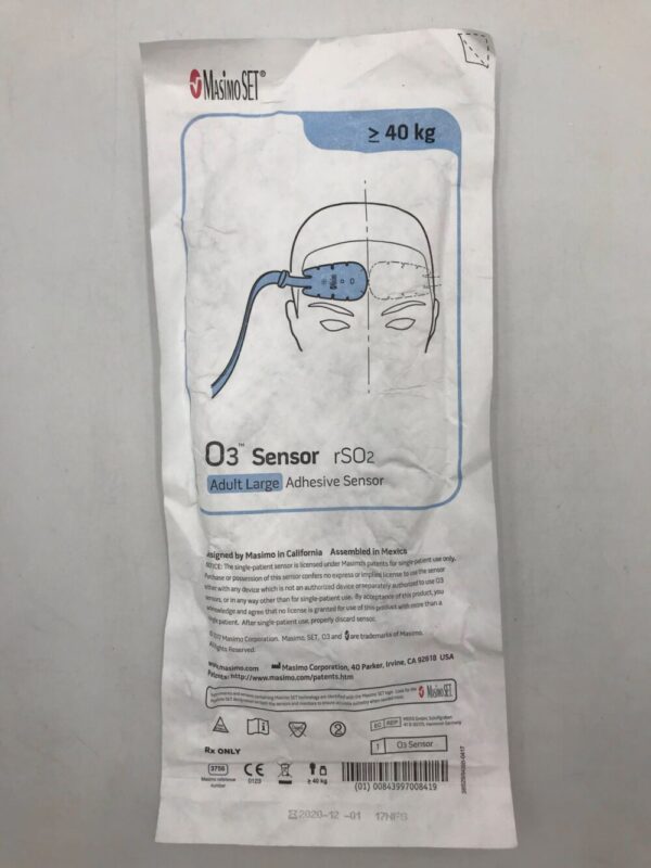 MASIMO 3756 Adult Large Adhesive O3 Sensor ≥40kg(X)