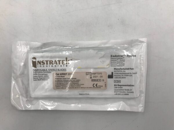 INSTRATEK 2055 Disposable Endoscopic Carpal Tunnel Hook Release Blade (X)