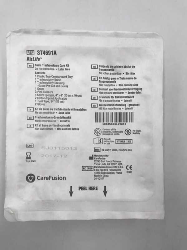 CareFusion 3T4691A AirLife Basic Tracheostomy Care Kit (X)