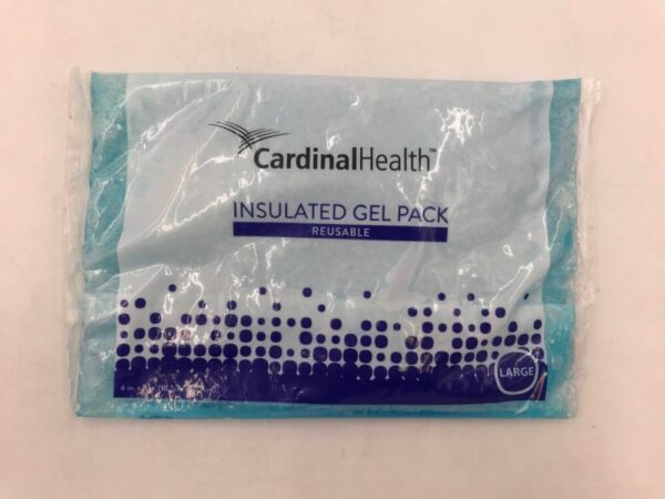 CARDINAL HEALTH 80104 Reusable Insulated Gel Pack Large 6x9in