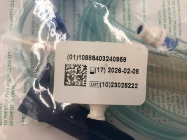 BD 24601-B007T Alaris Pump Infusion Set SmartSite Bag Access Non-Vented 24ml