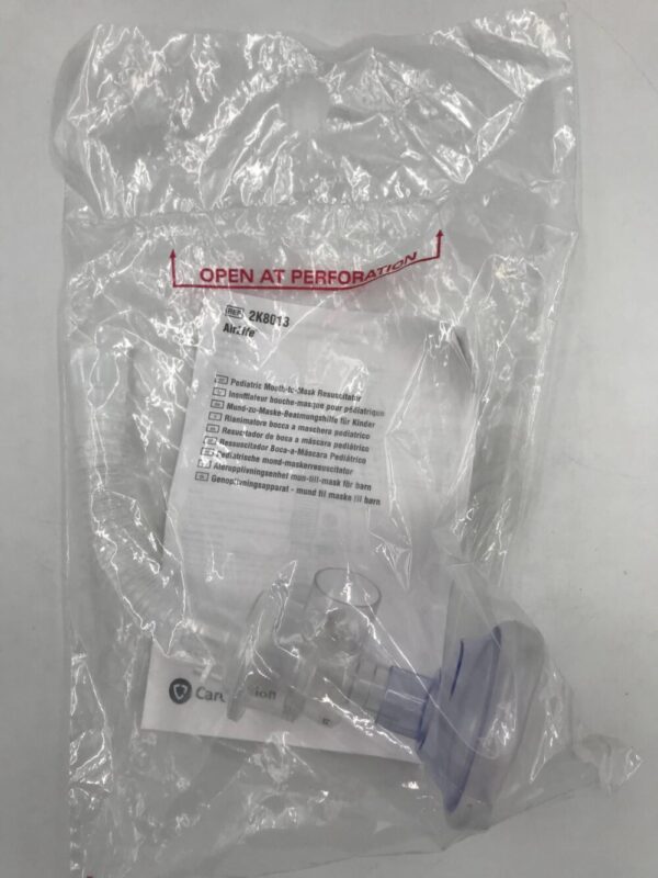 CareFusion 2K8013 AirLife Pediatric Mouth-To-Mask Resuscitator