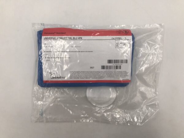 Cardinal Health SPP99UB4PK Universal Lowlint Twl Blu 4PK