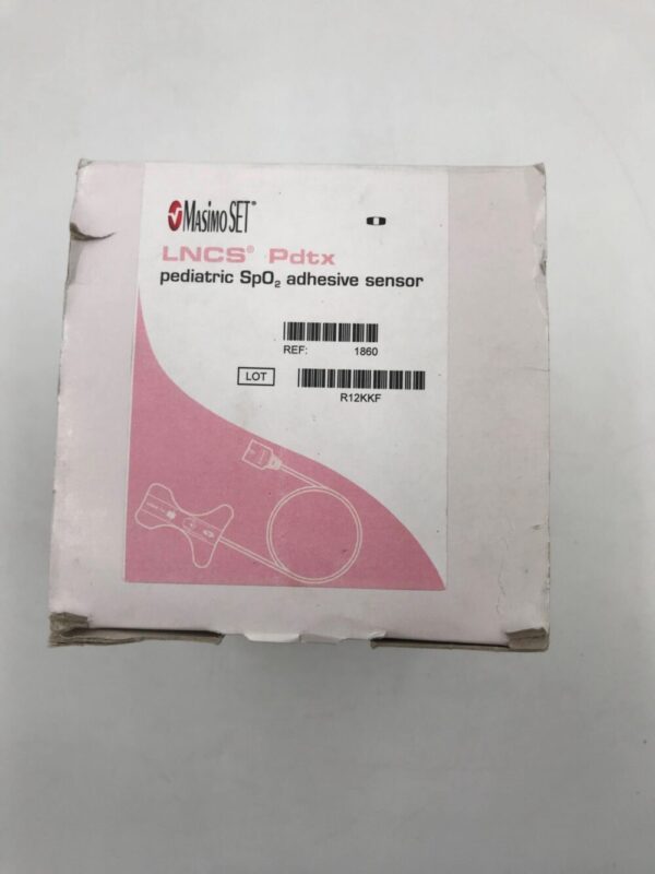 MASIMO 1860 LNCS Pdtx Pediatric SpO2 Adhesive Sensor 10-50kg (20/Box)(X)