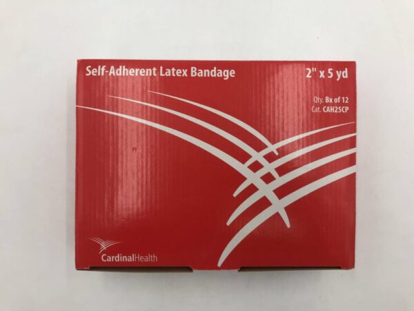 Cardinal Health CAH25CP Self Adherent Latex Bandage  2" x 5yd Color Pack (12/Box) (X)