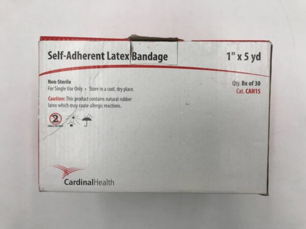 Cardinal Health CAH15 Self-Adherent Bandage Non-Sterile 1" x 5yd (30/Box) (X)