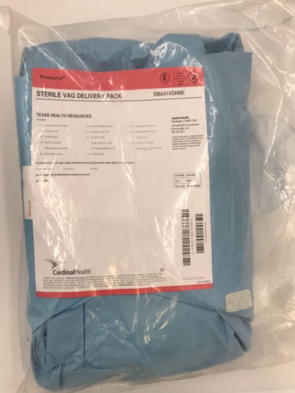 CARDINAL HEALTH SMA41VDHME Presource Vag Delivery Pack (X)
