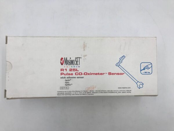MASIMO 2414 Rainbow R1 25L Adult/Neonatal Pulse Oximeter Adhesive Sensor >30kg(10/Box)(X)