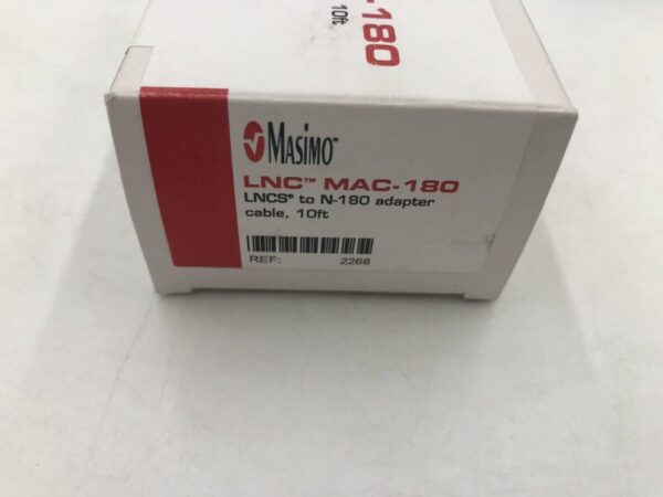 MASIMO 2268 LNC MAC 180 LNCS to N-180 Adapter Cable, 10ft