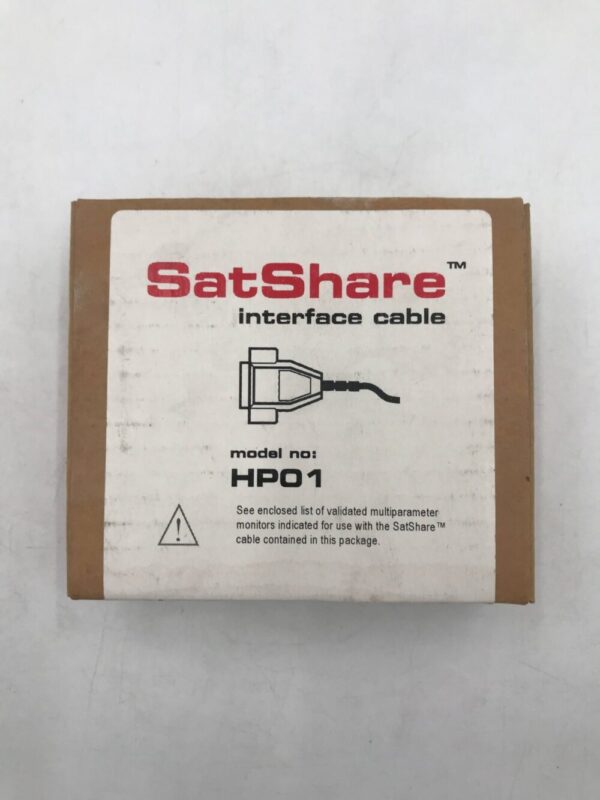 DATEX-OHMEDA 6600-0823-247 SatShare Interface Cable Model #HPO1
