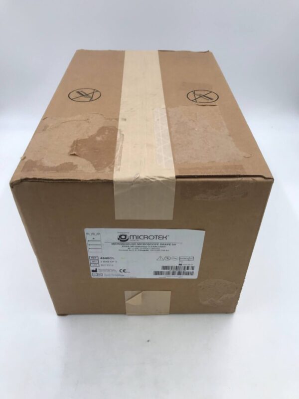 Microtek Medical 4840CL Microshield Microscope Drape for Zeiss MD  46" x 105" (10/Case)