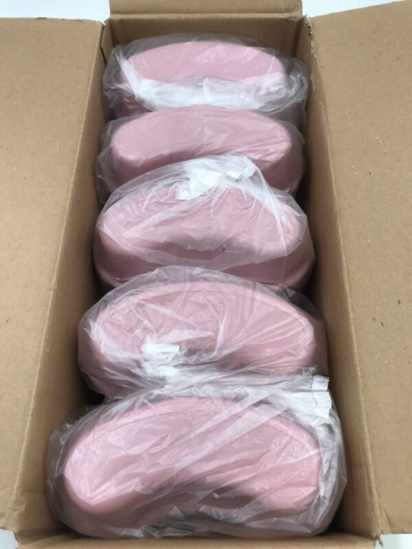 McKesson 51-4881-11 Medi-Pak 9" Emesis Basins - Mauve 500cc (250/Case)