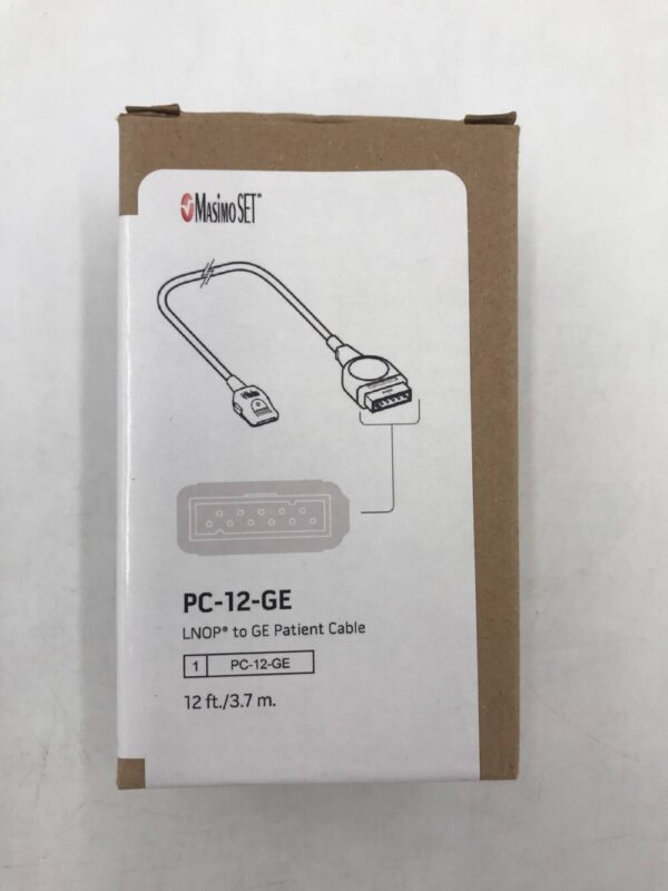MASIMO SET 1890 PC-12-GE LNOP to Patient Cable 12ft/3.7m