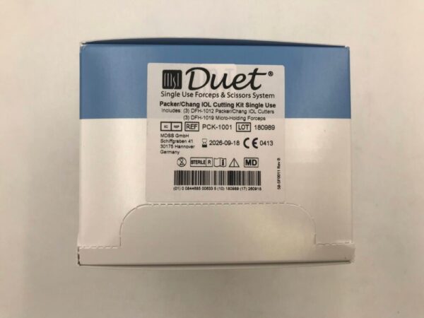 MST PCK-1001 Duet Forceps & Scissors System Packer/Chang IOL Cutting Kit