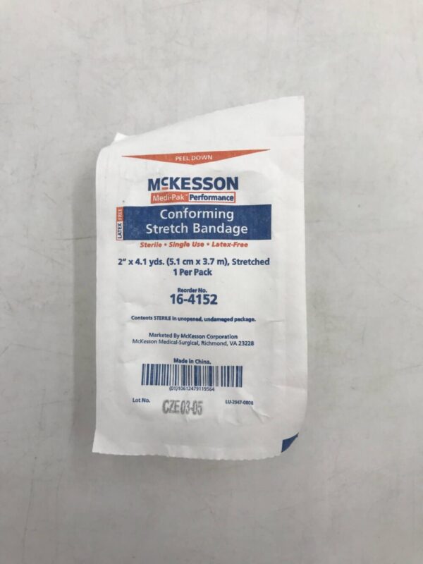 McKesson 16-4152 Medi-Pak Performance Conforming Stretch Bandage 2" x 4.1yds