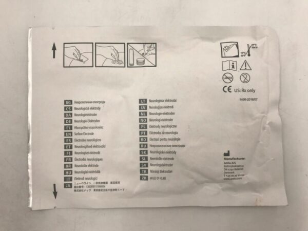 AMBU 72615-M-CM-10 Neuroline Cup Neurology Surface Electrode (10/Pkg)(X)