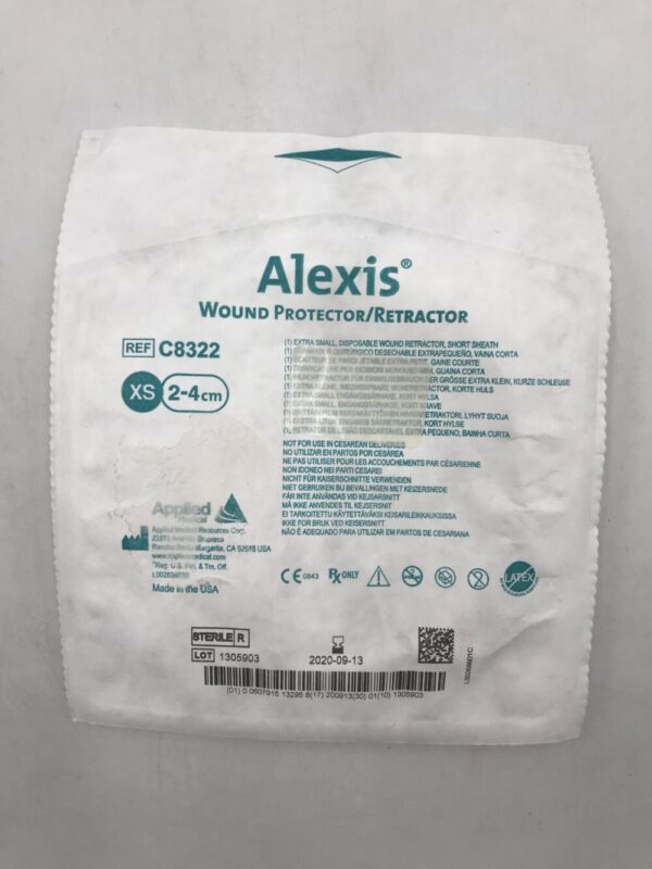 APPLIED MEDICAL C8322 Alexis Wound Protector / Retractor XS 2-4cm (X)