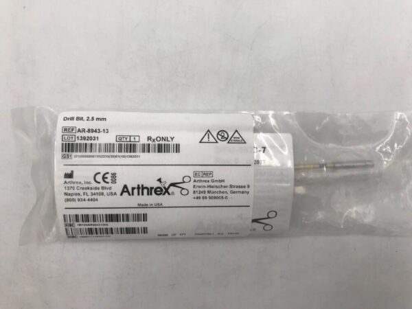 ARTHREX AR-8943-13 Drill Bit 2.5mm