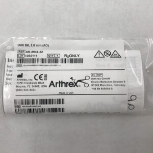 ARTHREX AR-8944-22 Drill Bit, Reusable 2.0mm (AO) - GB TECH USA
