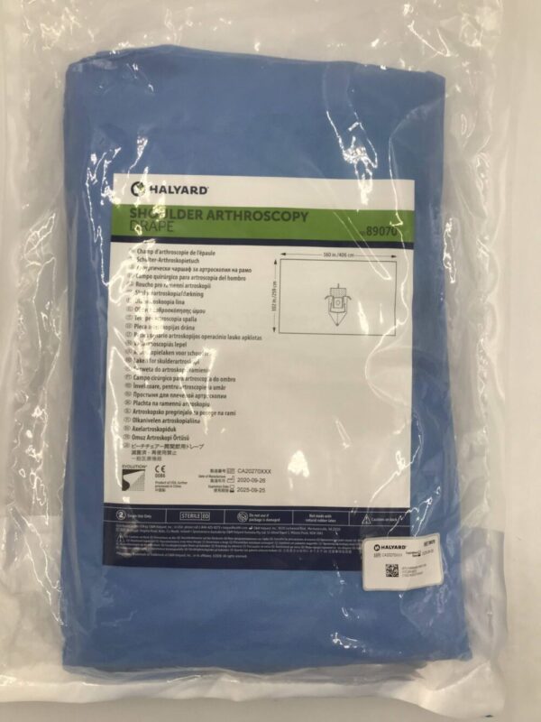 HALYARD 89070 Shoulder Arthroscopy Drape 160x102in